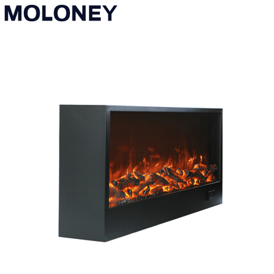 Portable Decor Small Electric Fireplace Artificial Charcoal Fire Single / Multi Color Burning Flame
