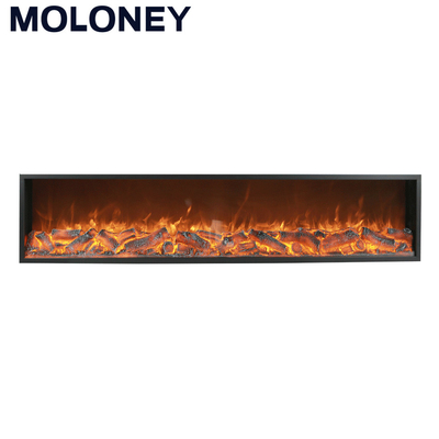 80 Inch Wall Insert Fireplace Without Heat Electric Flat Panel Indoor Used