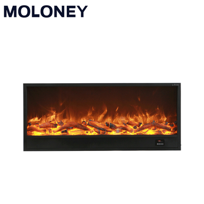 1000mm Electric Wood Burning Fireplace Wall Insert  Remote Control
