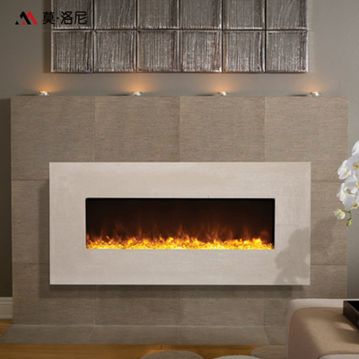 47inch Special Wall-Hung Stove Electric Fuel Flame 1500W Heat Two Filler Options