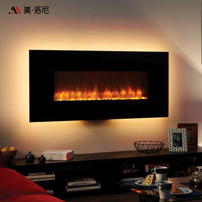 47inch Special Wall-Hung Stove Electric Fuel Flame 1500W Heat Two Filler Options