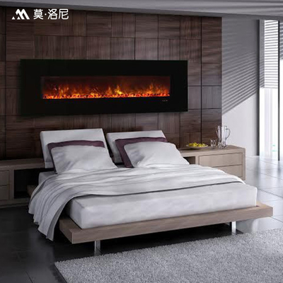 148cm Wall Mount Electric Fireplace Option Two Heating Levels 220-240Voltage