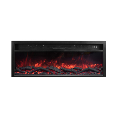 79inch Freestanding Electric Fireplace 950-1500W Heater 4 Dimming 5 Flames