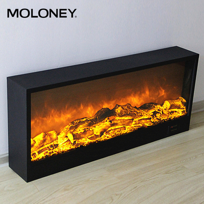 40'' 1000mm Wall Insert Firebox Without Heating Optional Flame Color