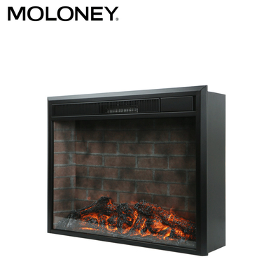 840mm Wood Mantel Fireplace Small TV Stand Heater 750-1500W