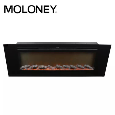 60inch Luxury Wall Fireplace Heater Temperature Adjusted Overheating Protector