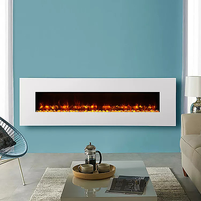 1280mm Screen High Temperature Decorative Electric Fireplace Artifical Fire Flame