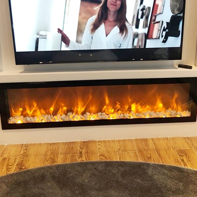 1800mm Flush Mount Electric Fireplace Without Heat Energy
