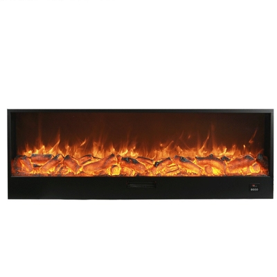 60'' Digital Display Led Built-in Electric Fireplace Wall Insert Heater
