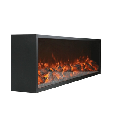 1500mm 60inch Built-in Electric Fireplace Portable Chimney Free Vent Free