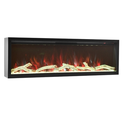 1000mm Built-In Electric Fireplace 6 Color Flame Option Two Adjust Levles Heating