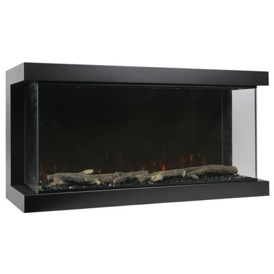 Indoor Colorful Fire Option Log Crystal Insert Electric Fireplace 60inch 10-50W