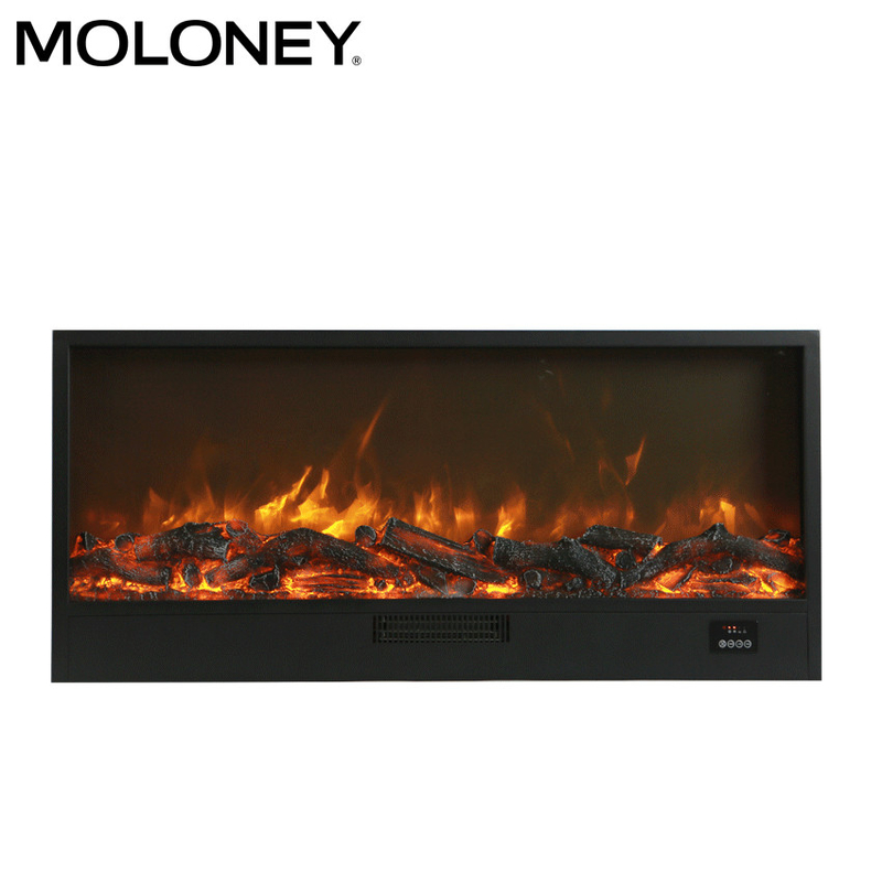 114cm Wall Insert Fireplace Wide Screen LED Color Changing Light