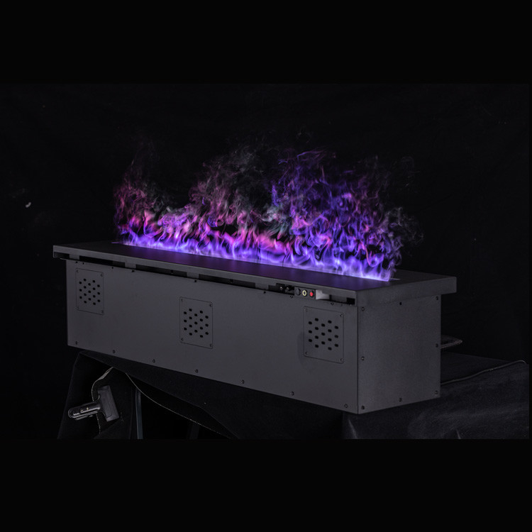 900mm Water Mist Electric Fireplace Cassette Log Set Design Ultrasonic Technology