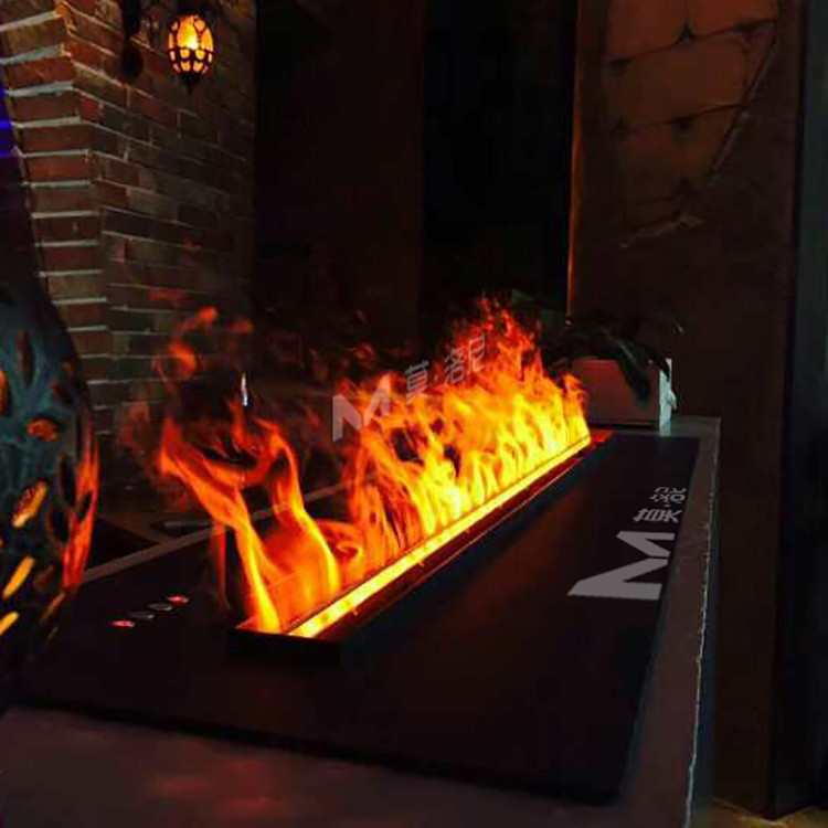 500mm Water Steam Fireplace 3D Water Burning Vapor Effect No Heating