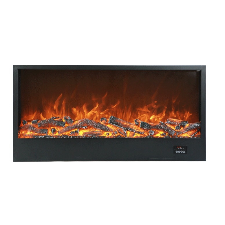 Built-In Decoration No Heat Electric Fireplace 1000mm With Classical LED Flame